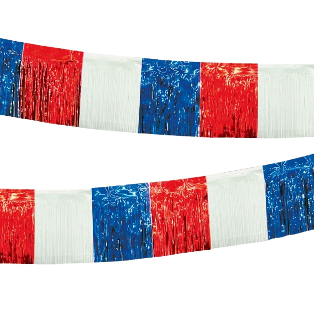 Guirnalda Tricolor Metalizada 2mts Fiestas Patrias