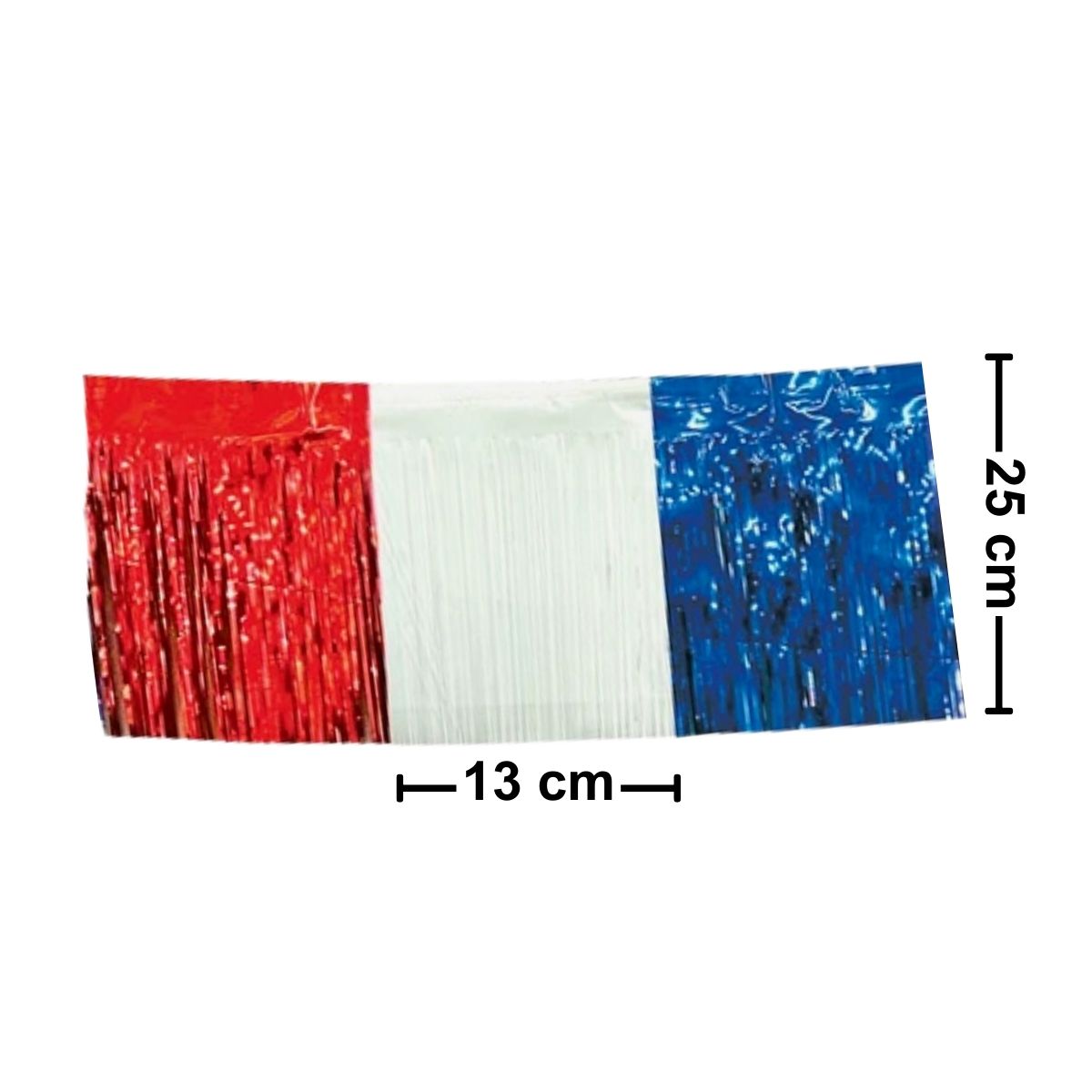 Guirnalda Tricolor Metalizada 2mts Fiestas Patrias