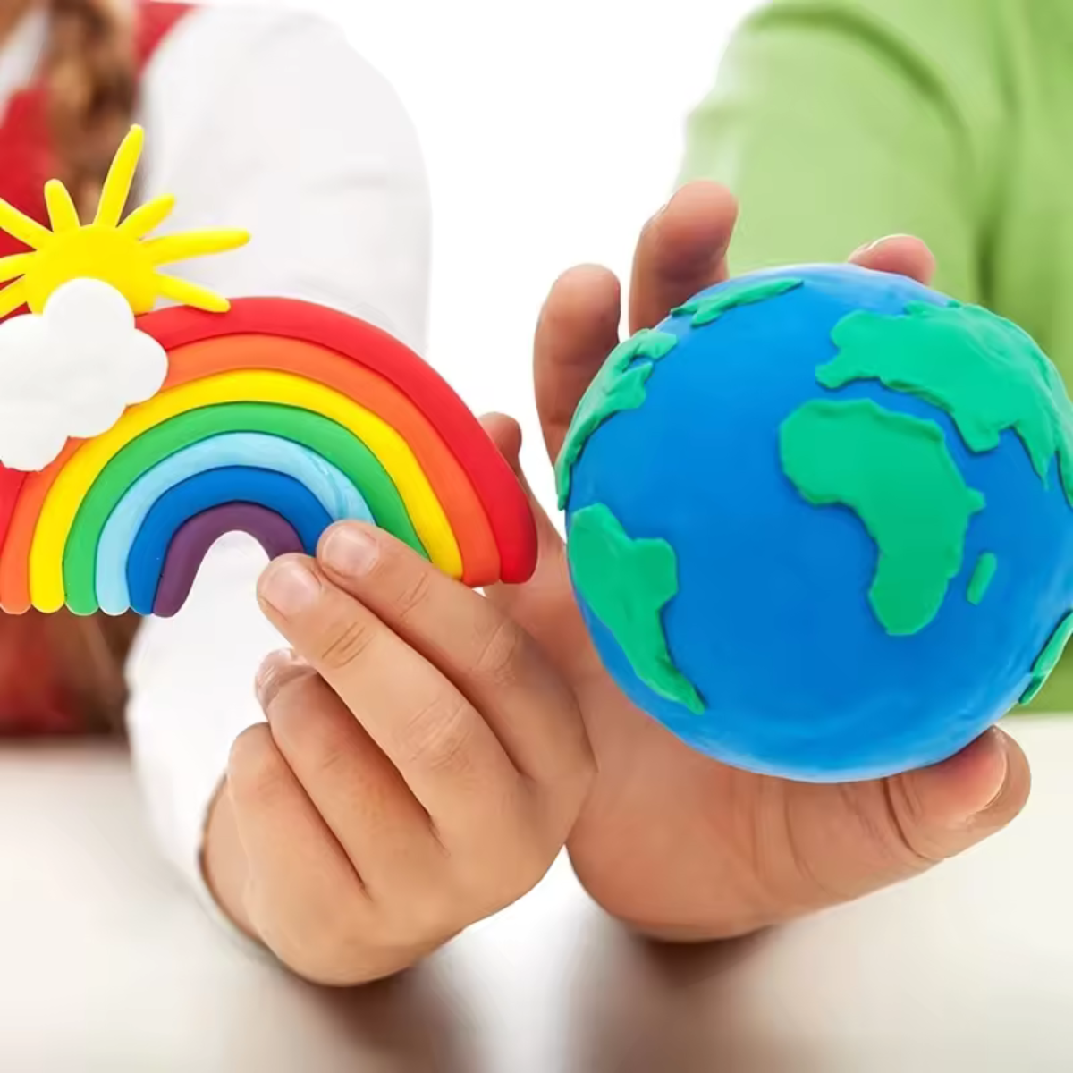 Arcilla Elástica Claydoll Huevo Dinosaurio Multicolor