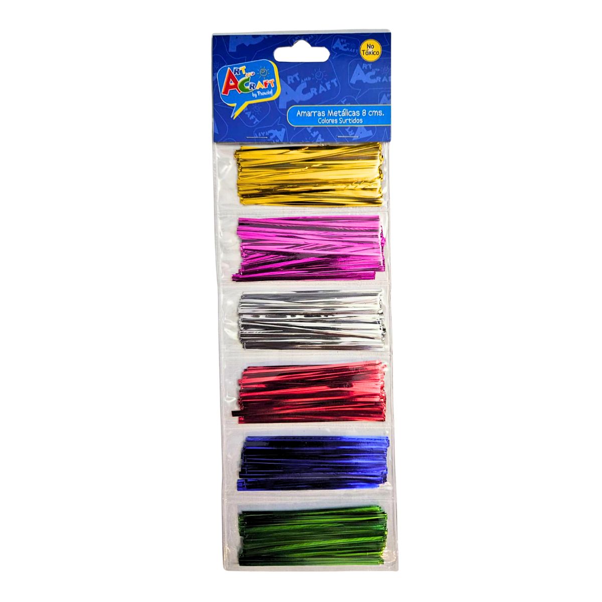 Amarras Metálicas 8cm Colores Surtidos 400 unidades - Louicid