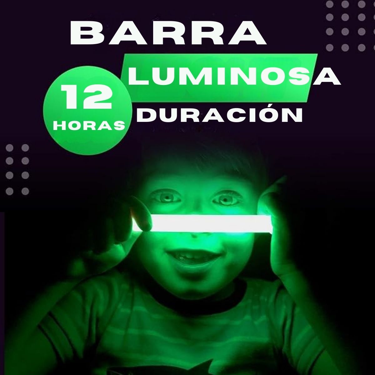 Barra Luminosa Fluorescente Luz Química Dura 12 horas - Louicid