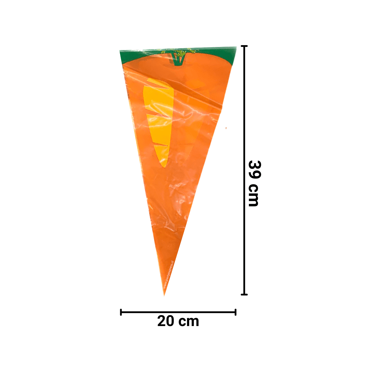 Bolsas Para Dulce Zanahoria 10uds Pascua De Resurrección - Louicid