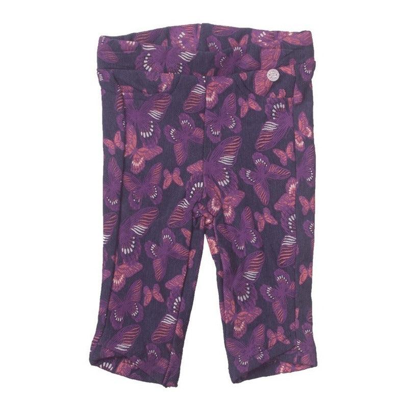 Calza Bebé Niña Franela Mariposa – Louicid