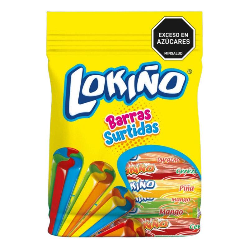 Caramelo Largo Masticable Lokiño 50 Unidades Bolsa De 400gr - Louicid