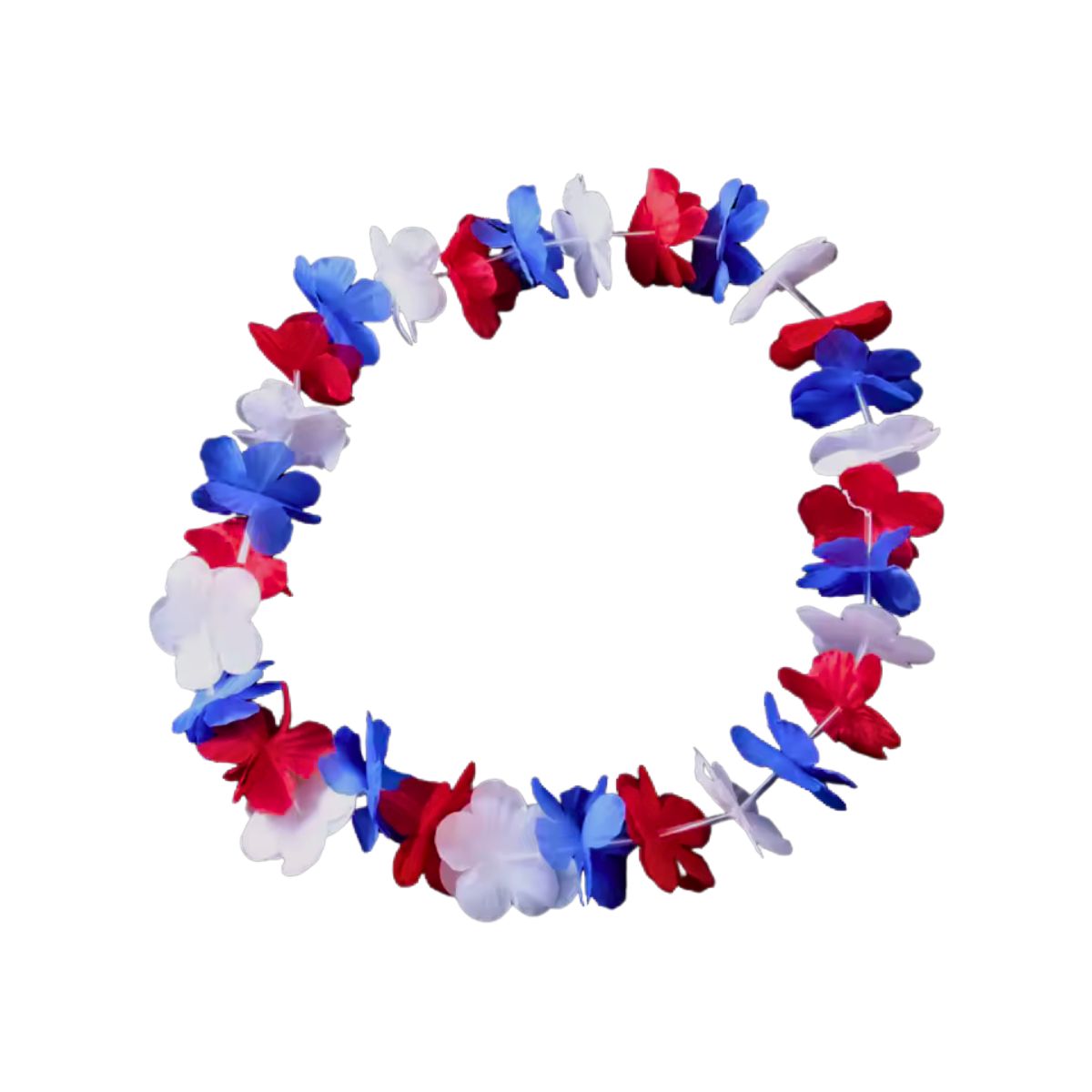 Collar Hawaiano Fiestas Patrias Tricolor - Louicid