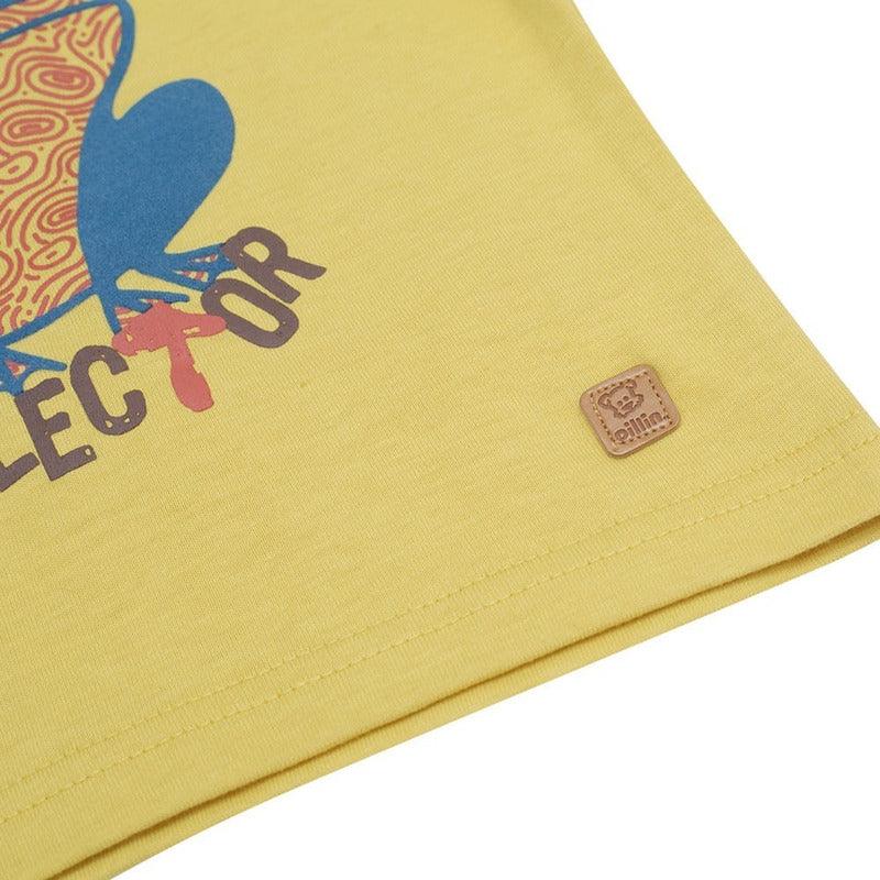 Polera Manga Larga Para Bebé Niño Sapito Amarillo - Louicid