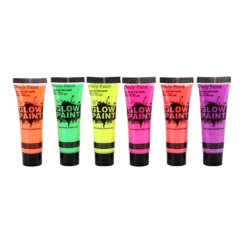 Pintura Flúor 10ml Fiesta Neón Celebración Pinta Cuerpo - Louicid