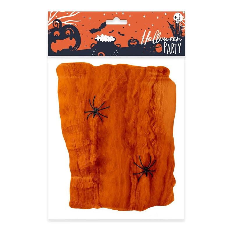 Set Telaraña 20gr Blanco Para Halloween Big Party - Louicid