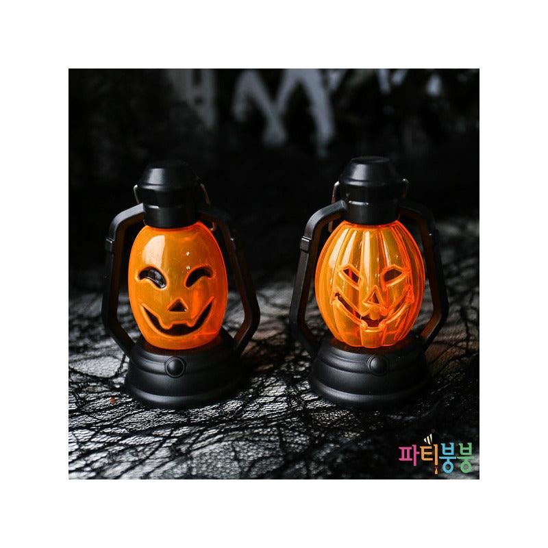 Lampara Calabaza Con Luz Led Decoración Para Halloween - Louicid