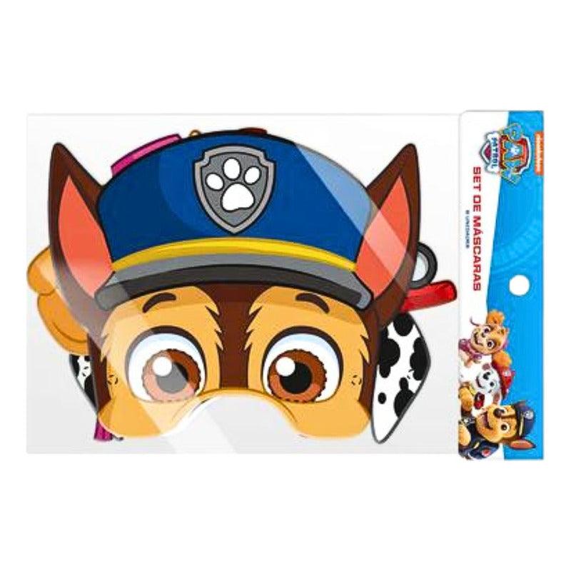 Set 6 Mascaras Paw Patrol Antifaz Para Cumpleaños - Louicid