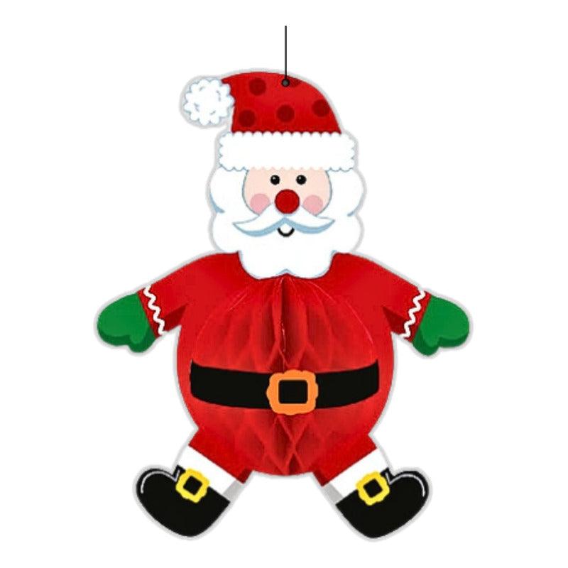 Colgante Viejo Pascuero 35x28cm Decoración Para Navidad - Louicid