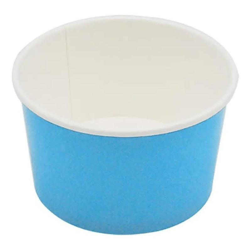 Pote De Helado 6 Pcs Cartón Desechable Belina - Louicid