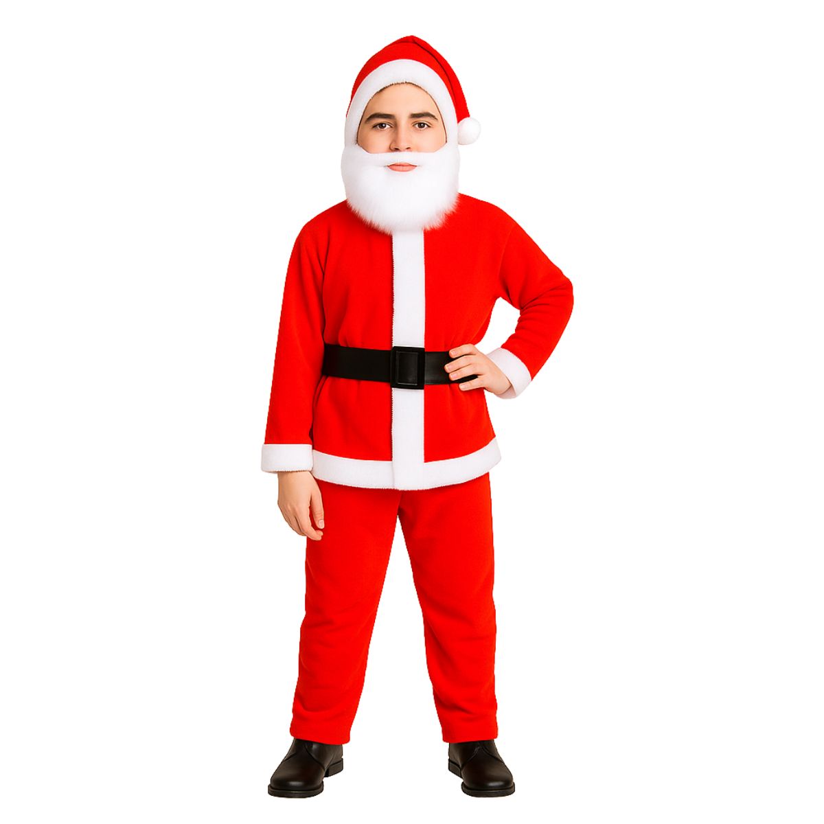 Disfraz Niño Viejo Pascuero 10 a 13 años