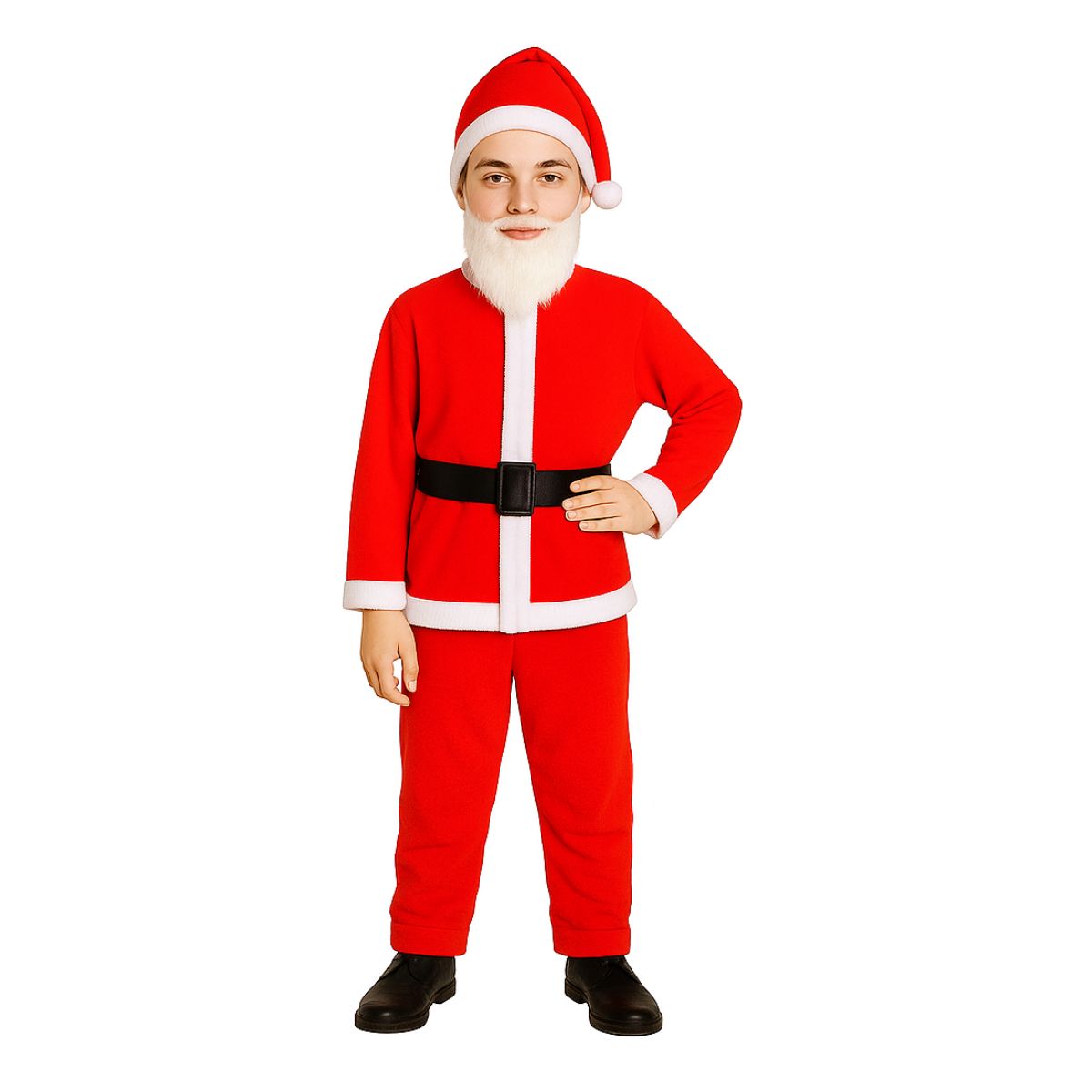 Disfraz Niño Viejo Pascuero 10 a 13 años