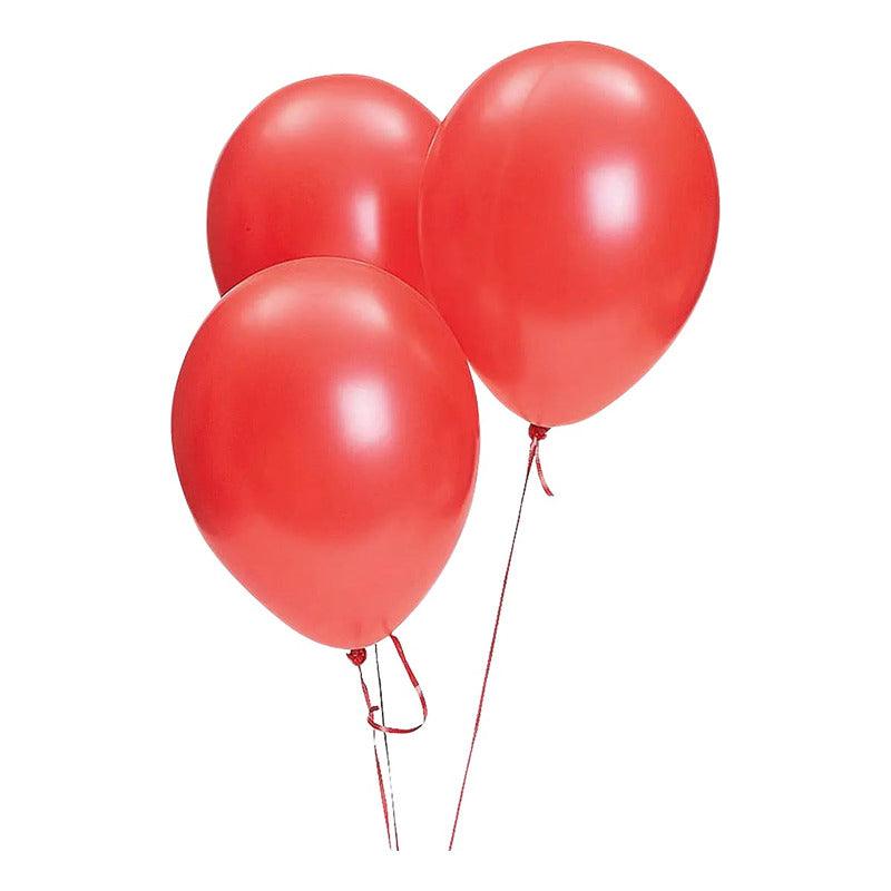 Globos Metalizados 25 Uds Colores Básicos Para Decoración - Louicid