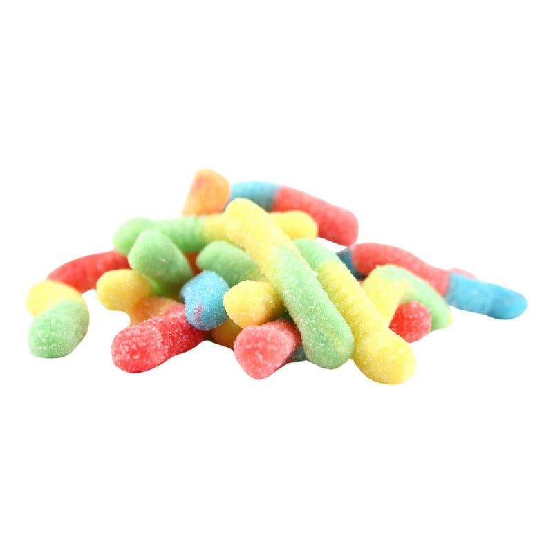 Gomitas Trululu Gusanos Ácidos Sabor Frutal Bolsa De 80gr - Louicid
