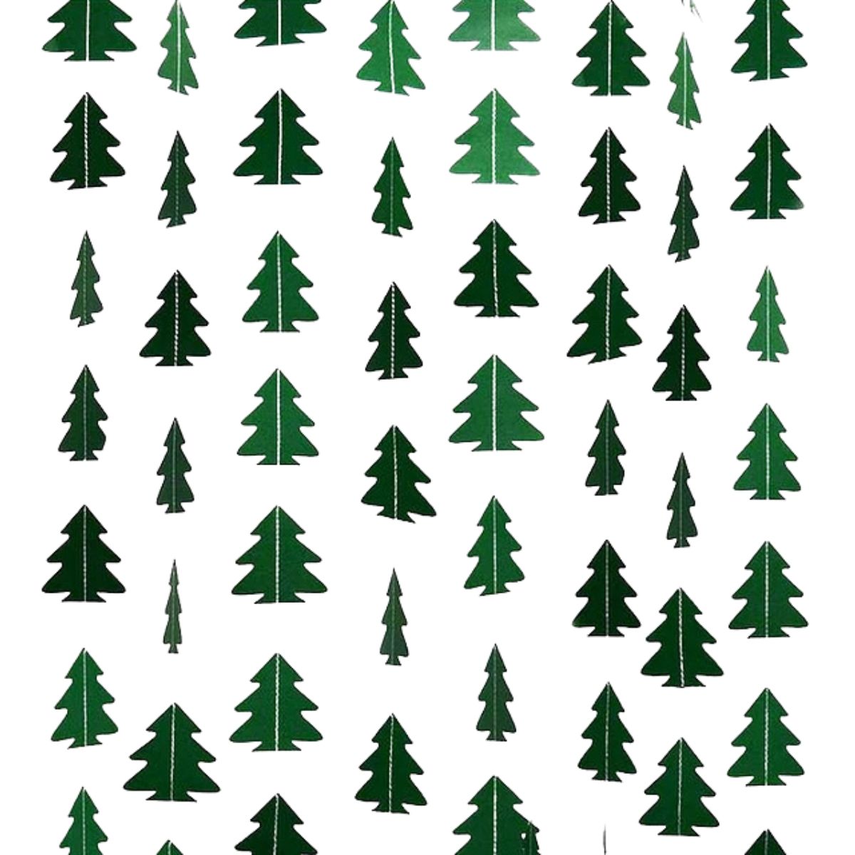 Guirnalda Arbolitos Verdes 3 Metros Navidad - Louicid