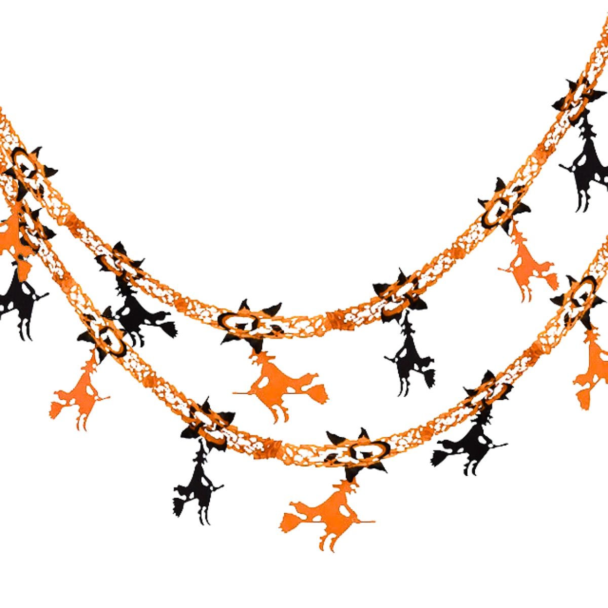 Guirnalda Papel Brujas Halloween 2.6mts - Louicid
