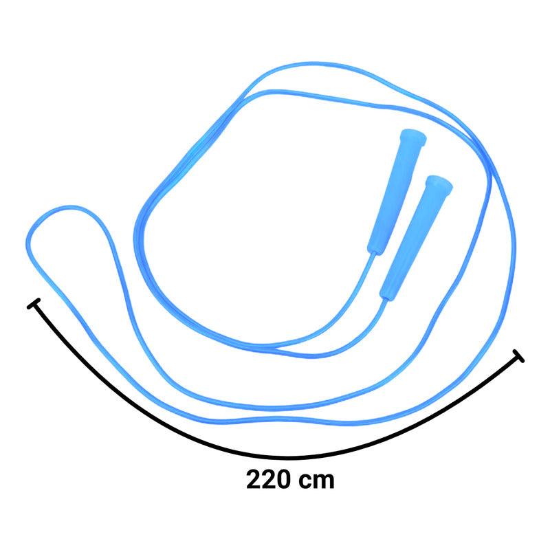Pack 6 Cuerdas Plásticas Para Saltar De 220cm Multicolor - Louicid