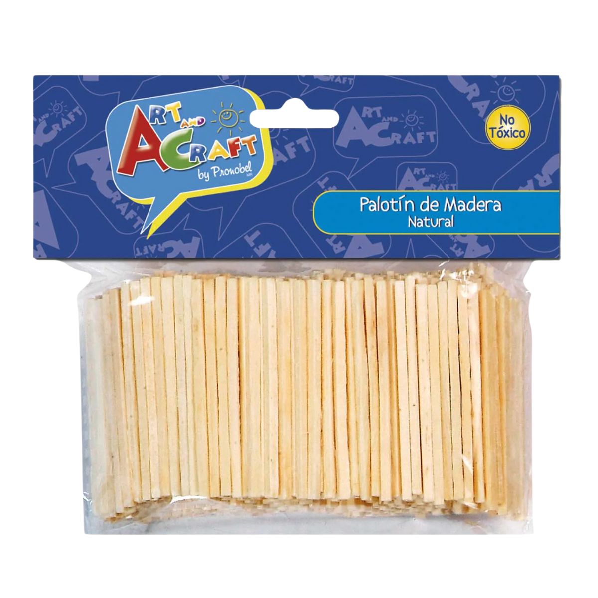 Palotines de Madera Natural 5cm x 300 unidades - Louicid