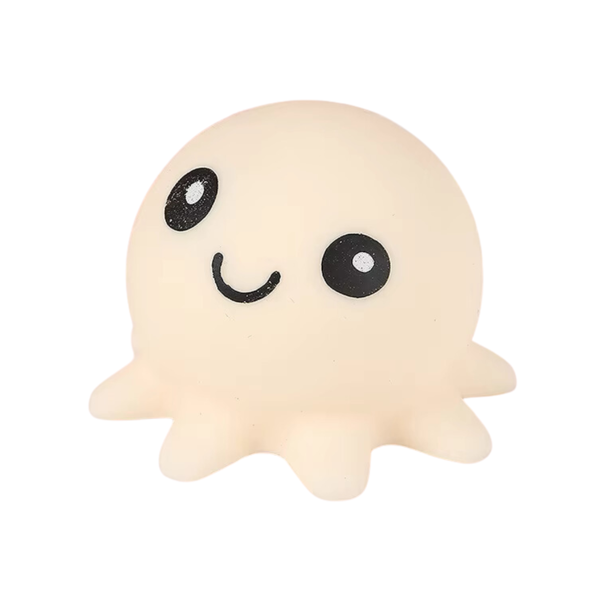 Pulpos Squishy Antiestrés Para Niños Y Adultos Beige - Louicid