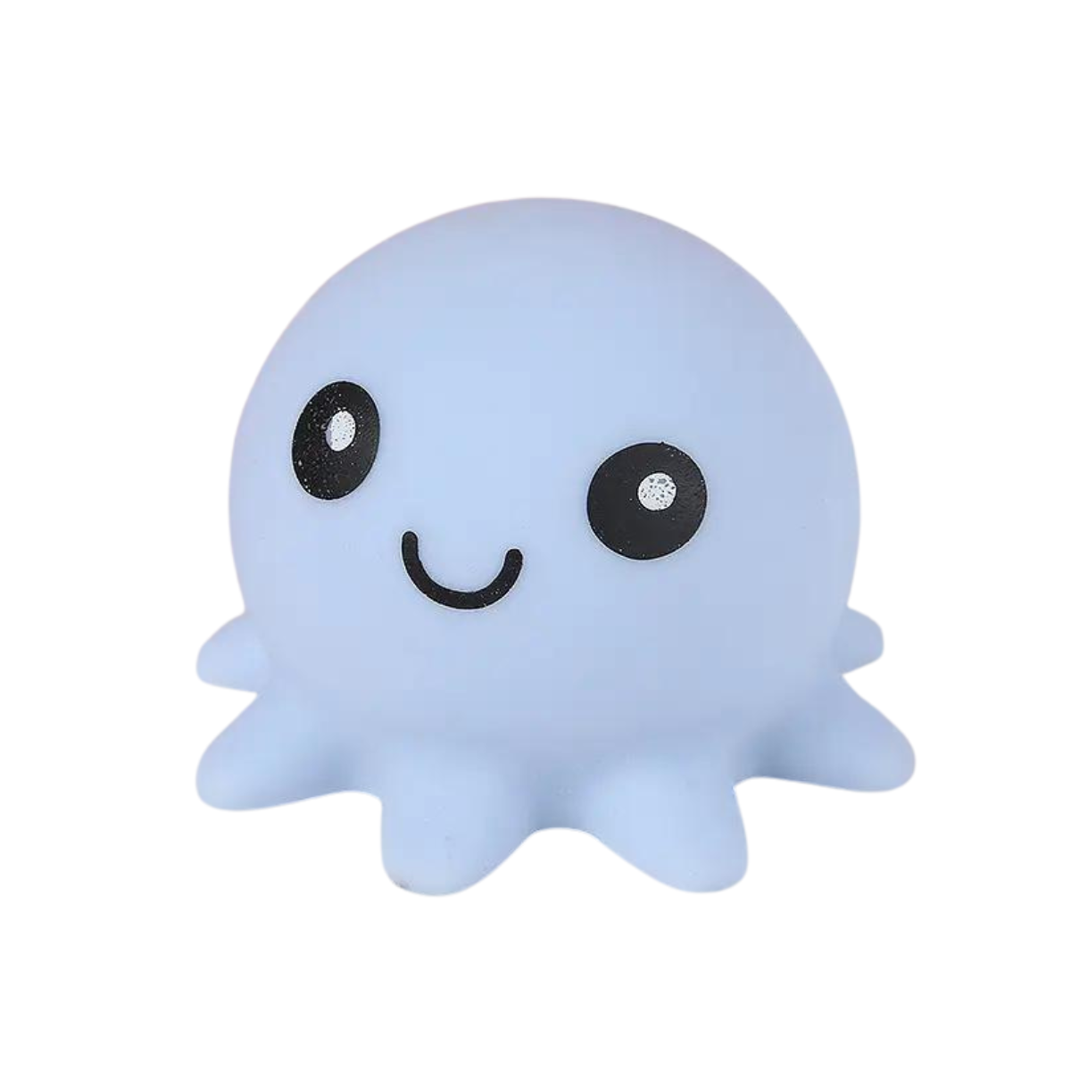 Pulpos Squishy Antiestrés Para Niños Y Adultos Celeste - Louicid