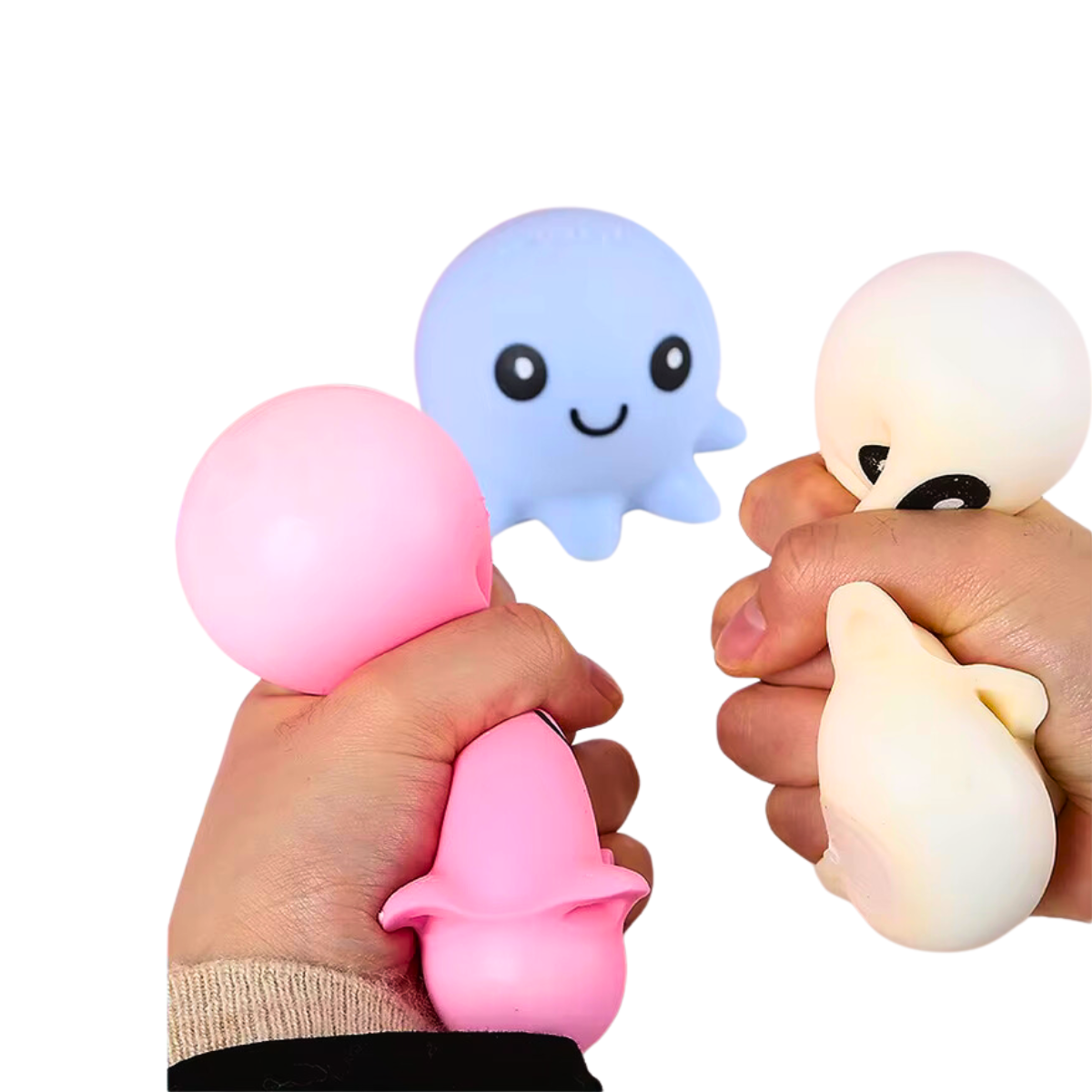 Pulpos Squishy Antiestrés Para Niños Y Adultos - Louicid