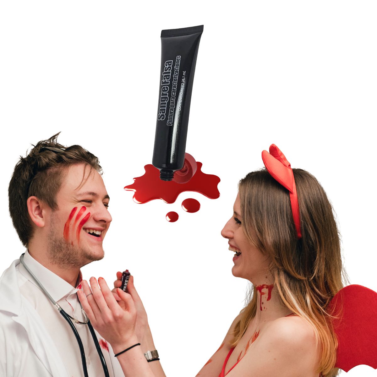 Sangre Falsa Grande 26ml Disfraz Halloween - Louicid