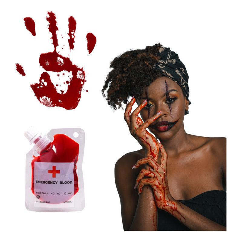 Sangre Falsa Artificial 30ml Maquillaje Para Halloween - Louicid