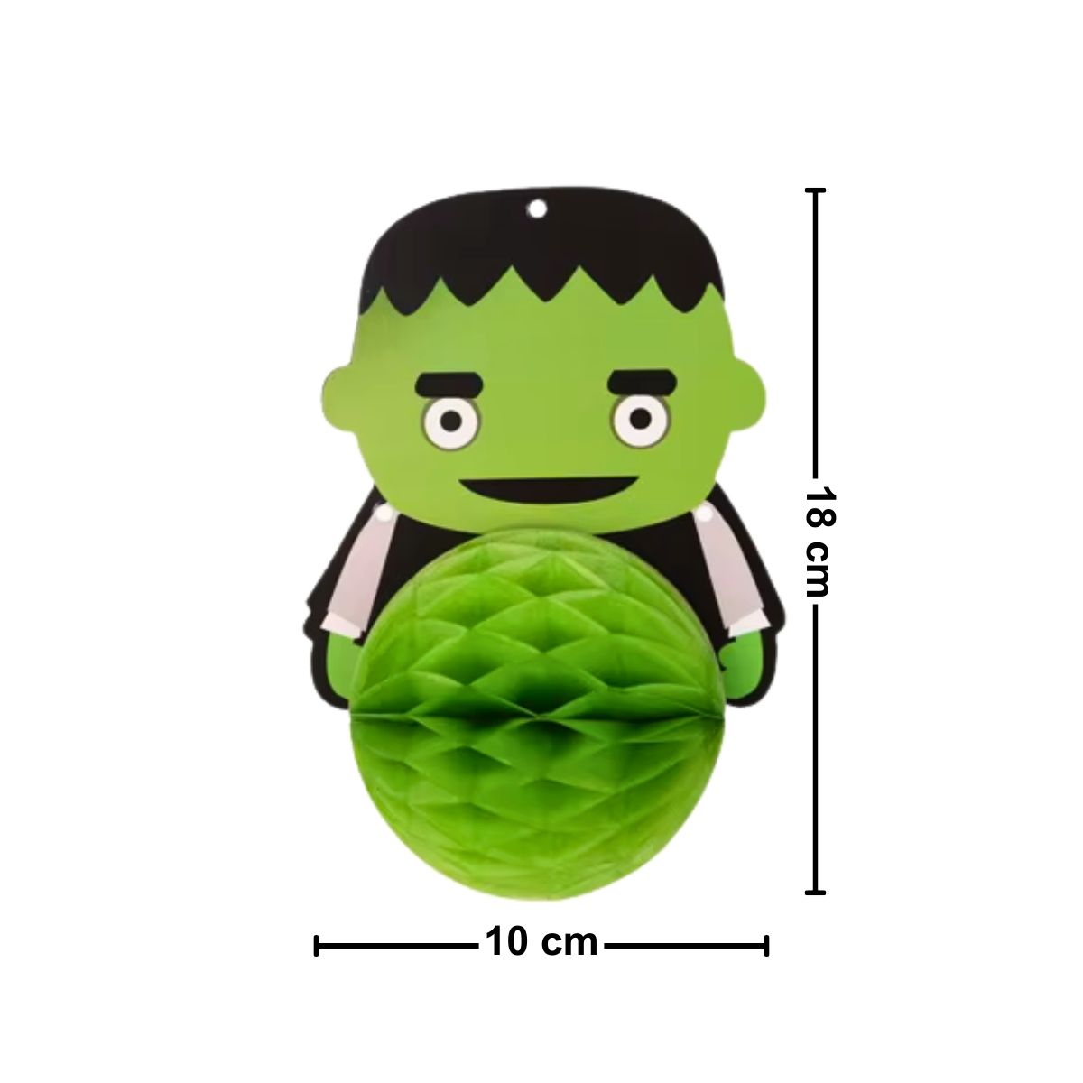 Colgante Halloween Con Esfera 3D Medidas - Louicid