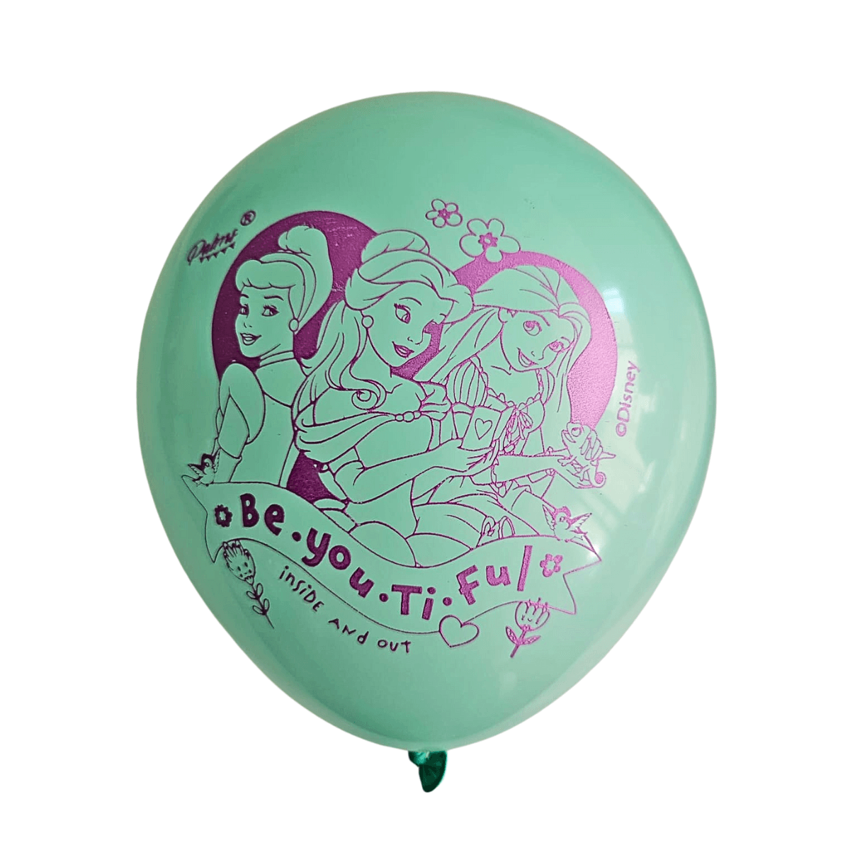 Set 12 Globos Látex Princesas Disney Para Cumpleaños - Louicid