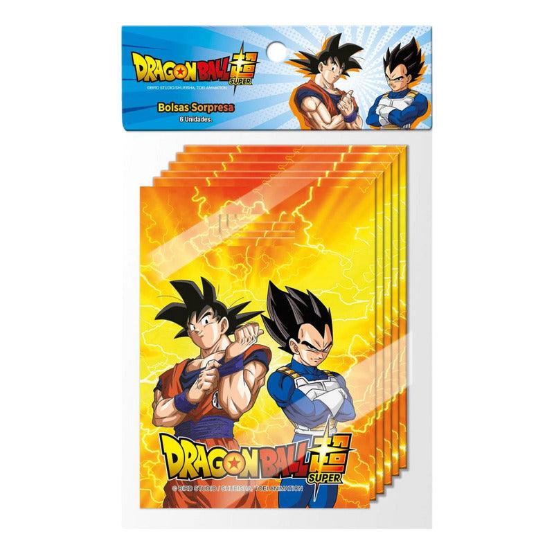 Set 6 Bolsas Dragon Ball Super Para Dulces Sorpresa - Louicid