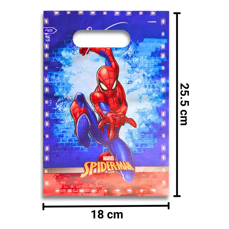 Bolsas Para Dulces Spiderman 6 Uds Para Cumpleaños Infantil - Louicid