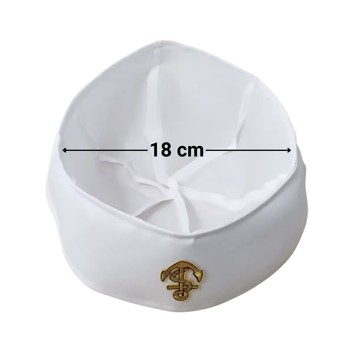 Gorro Marinero Blanco Disfraz Para Niños - Louicid