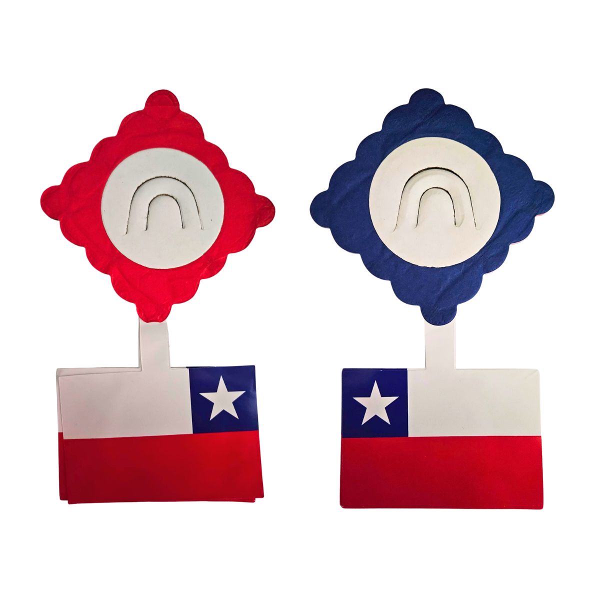 Guirnalda Cuadrada Bandera Tricolor 2mts Fiestas Patrias Lados - Louicid