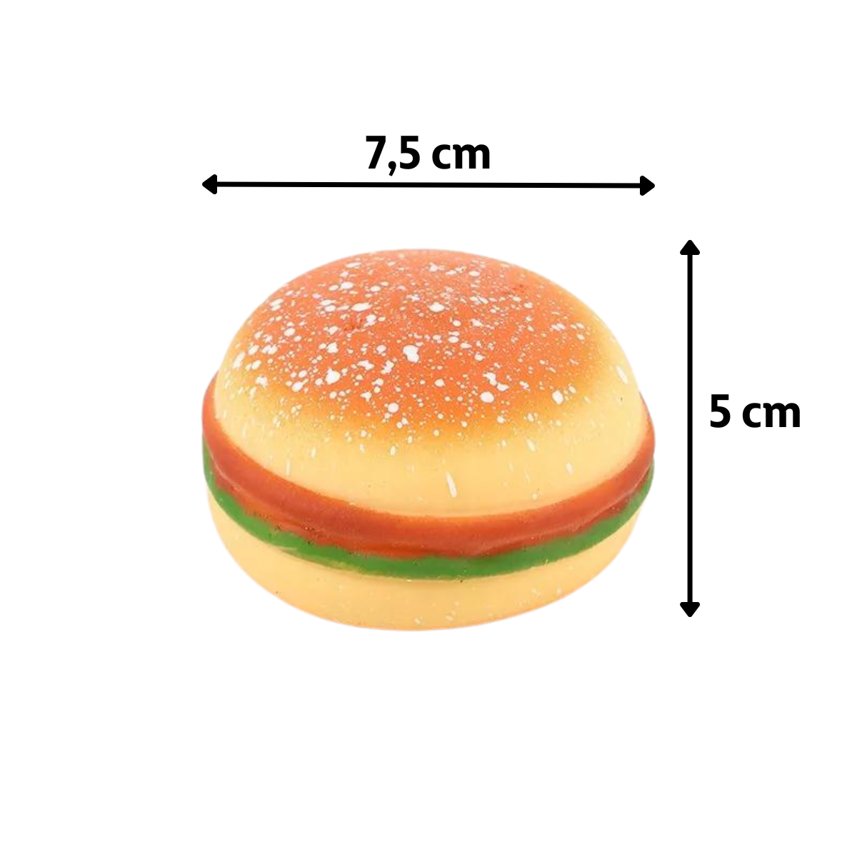 Juguete Antiestrés Para Sándwiches Squishy Burger Fidget - Louicid