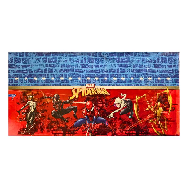 Mantel Desechable Spiderman 110x180cm Para Cumpleaños - Louicid