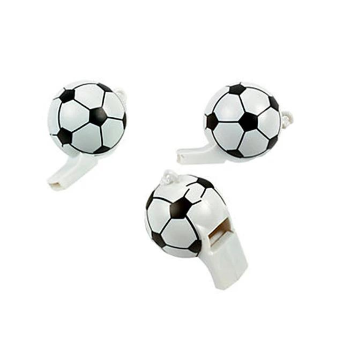 Pack De 12 Pitos Pelota Futbol Sorpresa De Cumpleaños - Louicid