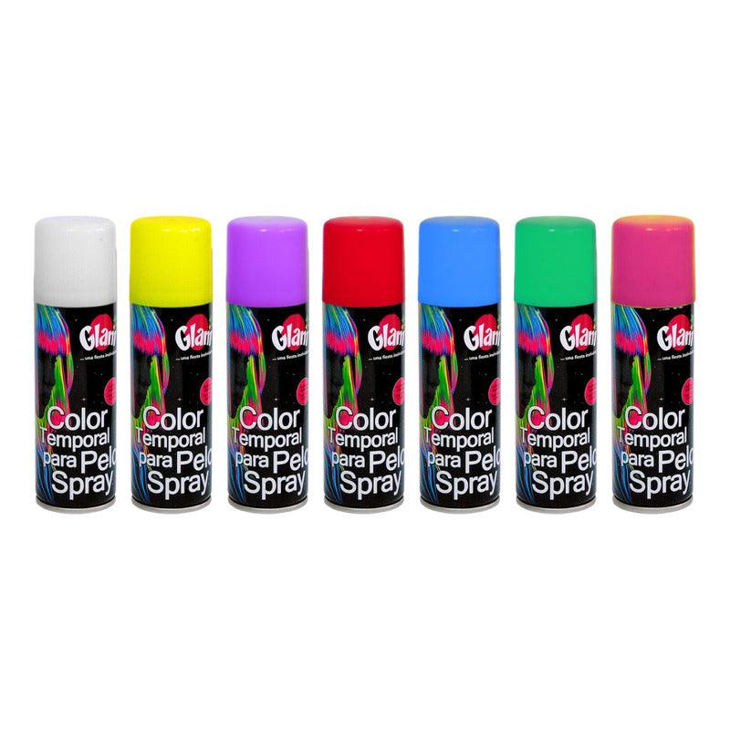 Pintura Spray Temporal Para Pelo De 185ml - Louicid