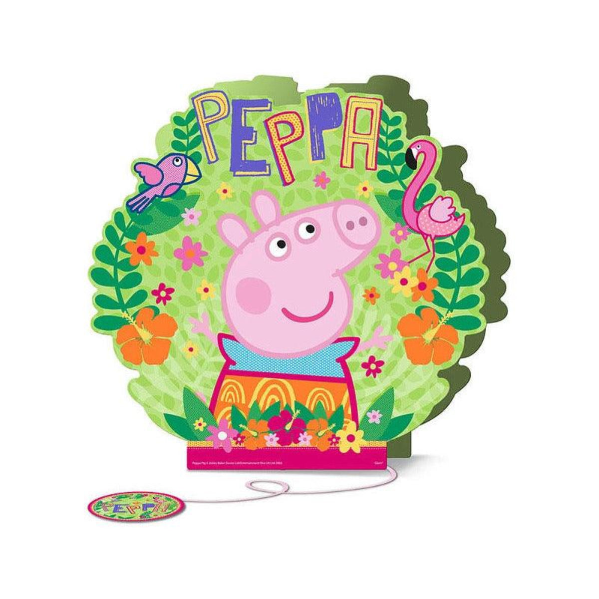 Piñata 3D de Peppa Pig ideal para cumpleaños infantiles, diseño colorido y divertido para decoración y juego - Louicid