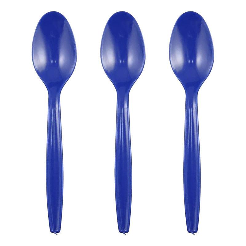 Set 20 Cucharas Plástico Desechable Para Celebraciones - Louicid