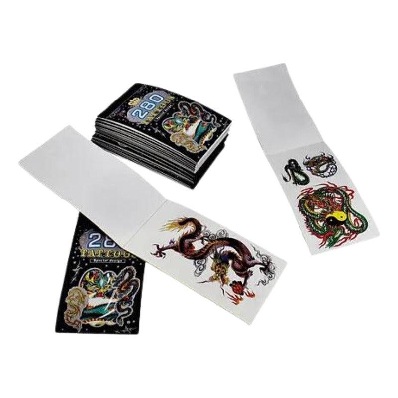 Set De 280 Tatuajes Temporales Para Sorpresa Cumpleaños - Louicid