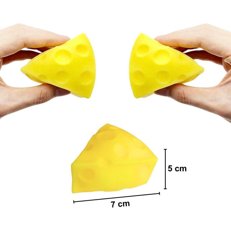 Juguete Queso Squishy Antiestrés Para Niños Y Adultos - Louicid