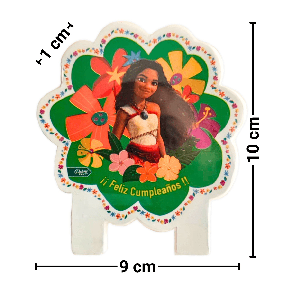 Vela De Moana 2 Para Cumpleaños - Louicid