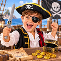 Set Pirata Infantil con Sombrero y Accesorios