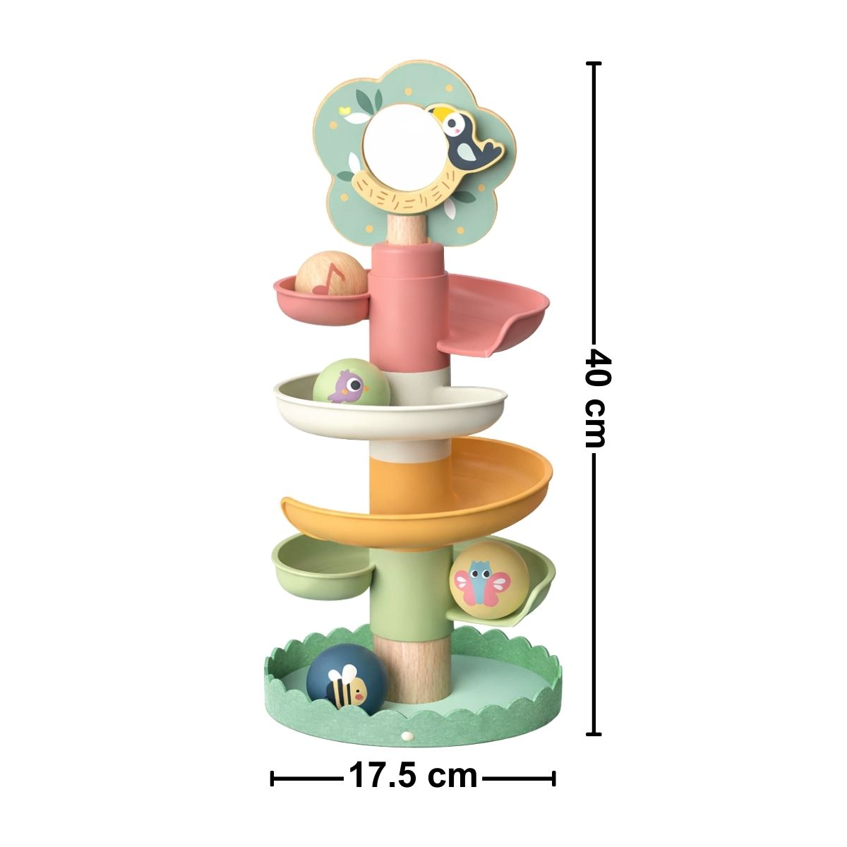 Torre Ball Drop de Madera Didáctica