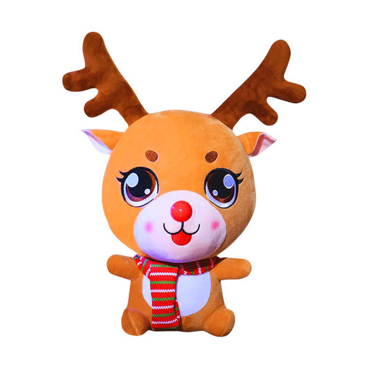Peluche Reno Con Bufanda 34cm