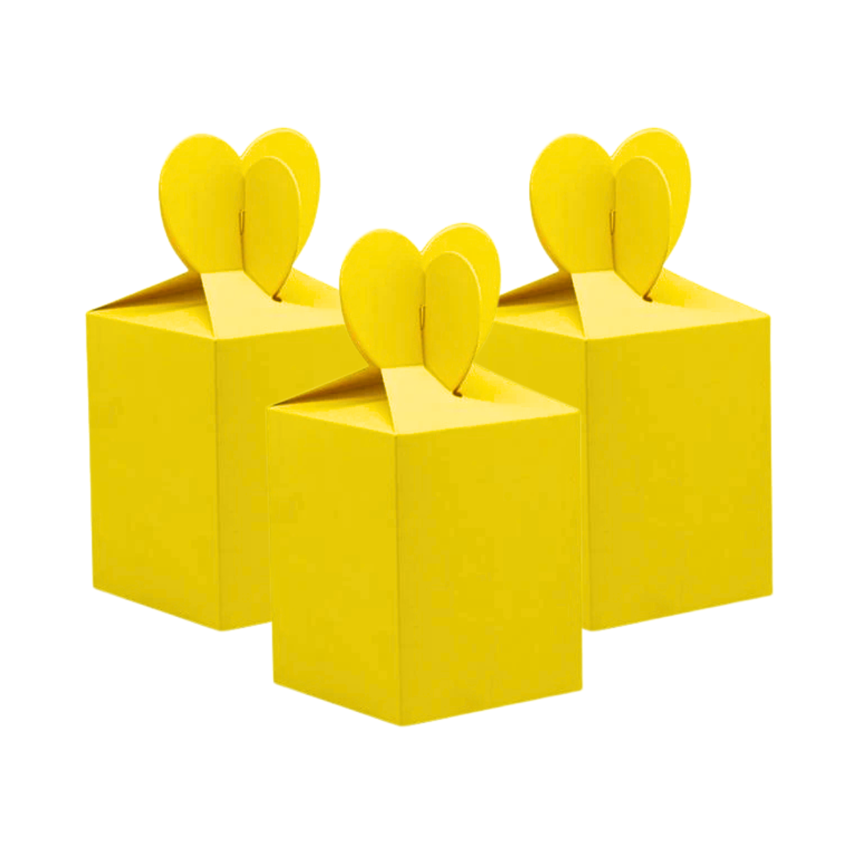 Set de 6 Cajitas Sorpresa Corazón Para Cumpleaños