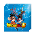 Set 10 Servilletas Dragon Ball Super Para Cumpleaños Infantil - Louicid