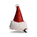 Mini Gorro Pascuero Con Pinza Navideña